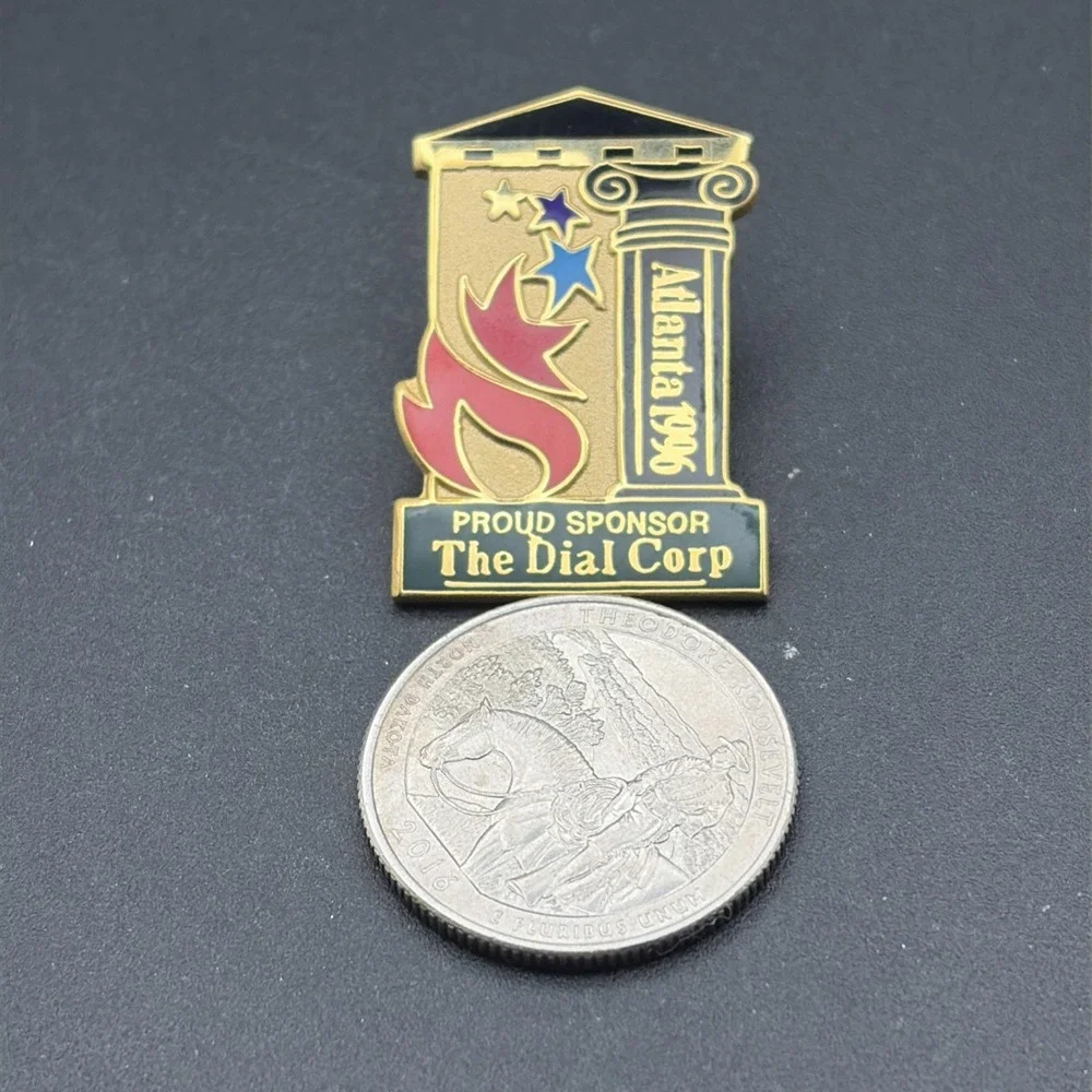 1996 Atlanta Summer Olympics‎ The Dial Corporation Sponsor Lapel Hat Pin